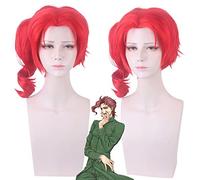 Perruque pour mariage, tournage, défilé, interview Jojo's Bizarre Adventure Hanakyoin Noriaki Style spécial Cos perruque