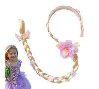 Perruque pour, perruques pour tout-petits - Positre à coiffure de princesse longues,Outil de cosplay réaliste long coloré