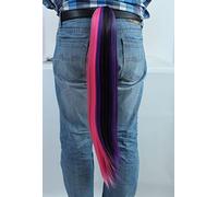 Perruque pour vêtements assortis pour déguisement Mascarade Cos perruque queue de cheval My Little Pony Polaroid Purple Yue Twilight Anime Perruque Couleur : Little Pony Queue de cheval n°2