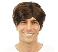 Perruque - PTIT CLOWN - NICK - Courte - Marron - Mixte