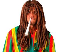 perruque rasta brune pour hommes
