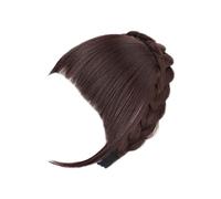 Perruque respirante avec frange naturelle pour une transformation rapide de la coiffure