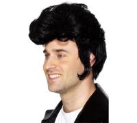 Perruque Rock Star noire
