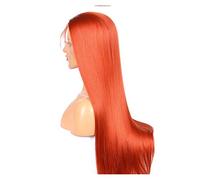 Perruque Rouge Vin Longue Perruque Avant En Dentelle Perruque Synthétique Droite Soyeuse Pour Femmes Perruques De Cosplay Pour Partie Quotidienne Bandeau Perruque Perruques Grises Pour Femmes (2 18 P