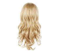 Perruque Rousse Carré Bouclé cm perruque blonde blonde dorée longues perruques ondulées femme bouclée longue femme cosplay costume naturel synthétique ondulé perruques pour femmes (Gold, One Size)