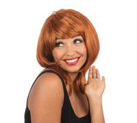 Perruque Rousse Superposée Pour Femmes Accessoire De Costume Glamour