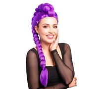 Perruque Rumi Kpop Demon Hunters adulte - Violet - Taille Unique