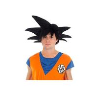 Chaks Perruque Goku Saiyan™ Dragon Ball Z™ Licence Officielle Noir Adulte Intérieur