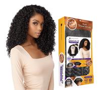 Perruque Sensationnel Curls kinksandco kinkyedges - perruque bouclée crépue 18 pouces 13x6 dentelle frontale texture crépue naturelle ligne de ch