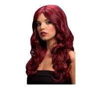 Perruque - SMIFFY'S - Nicole Red Cherry - Rouge - Multicolore - Femme