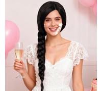 Perruque Sorcière | Accessoires De Fête Très Longs - Perruque Tressée pour Costume de Cosplay Sorcière - Pour Carnaval Masquerade Fête Déguisement Événements Festival Scène Dames Adultes