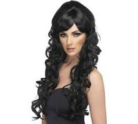 Perruque Starlette Pop Noire G