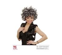 Perruque steamy noire et blanche