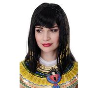 Perruque, style Cléopatre, Diva d’Hollywood, idéal pour Carnaval ou Halloween