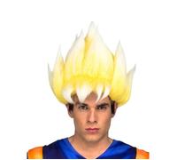 My Other Me me- saiyan Goku Dragon Ball perruque, Multi (230124)