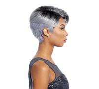 Perruque synth tique sensationnelle Uma (DRBLGREY)