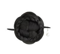 Perruque Synthétique À Tête Sphérique, 1 Pièce, Épingle Cheveux En Bourgeon De Fleur, Chignon, Sac Dos, Hanfu, Style Ancien Cheongsam(VM303-2)