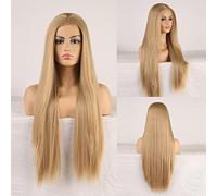 Perruque Synthétique Afro Crépue Bouclée De Couleur Orange Ondulée Naturelle Longue Pour Femmes Noires Et Blanches, Cheveux Gris En Fibre Haute Température Pour Femmes (Couleur : Blanc, Longueur Étir