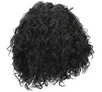 Perruque synthétique bouclée profonde pour femmes, perruque naturelle à la mode, résistante à la chaleur, pour fêtes, Halloween, jeu de rôle, vie quotidienne