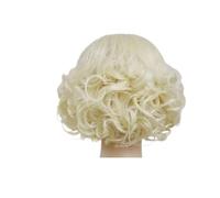 Perruque synthétique courte bou Blonde for femmes, 1 pièce, perruques de Cosplay Sexy à la mode for Costume quotidien, fête Drag Queen