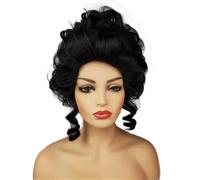 Perruque Synthétique Courte Bouclée Marie-Antoinette Pour Femme, Style Cosplay Drag Queen