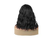 Perruque Synthétique Courte Ondulée De 14 Pouces, 1 Pièce, Orange Rose, Accessoires Cosplay, Festival Musique, Halloween(1B)