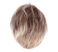 Perruque synthétique courte pour femmes, perruque lisse, moelleuse, résistante à la chaleur, douce et réglable, ajustement parfait, usage quotidien