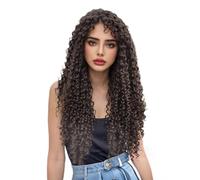 Perruque Synthétique Lace Front HD 13X6, Perruque Longue Et Bou De 25,6 Pouces