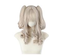 Perruque Synthétique Lolita Coupe Princesse, Double Queue De Cheval, Avec Frange, For Fille, Blanc, Gris, Cosplay, Harajuku, Noël, Nouvel An, Carnaval, 1 Pièce