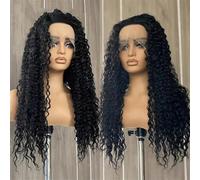 Perruque Synthétique Longue Et Bouclée Cuivrée Pour Femme, Style Cosplay