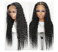 Perruque synthétique Perruque de cheveux humains bouclés 13x4 HD perruque frontale en dentelle avec des cheveux de bébé 14-40 pouces cheveux brésiliens Remy vague profonde avant de lacet perruques for