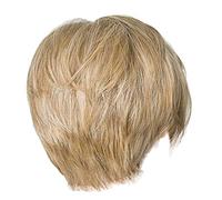 Perruque synthétique pour femme avec cheveux naturels et courts (doré, taille unique)