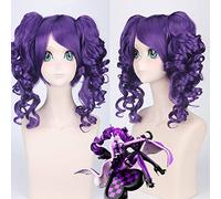Perruque tendance pour un usage quotidien Cos Anime Heart Country Queen of Hearts Cheveux bouclés Anime Wig PL-051
