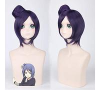 Perruque tendance pour un usage quotidien Cos Wig Akira Konan Deep Purple Anime Wig 031