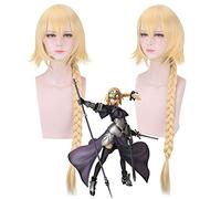 Perruque tendance pour usage quotidien Fate Apocrypha Joan of Arc Fgo Ruler Braid Cosplay Wig