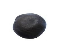 Perruque Toupet capillaire for homme, toupet mono fin, système de remplacement cheveux humains, prothèse 15 cm (6 pouces)(6x8)