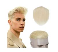 Perruque Toupet en PU for hommes, ligne de cheveux avant 4x18cm, peau fine