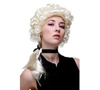 Perruque/tresse, blonde, style juge.