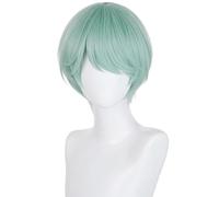 Perruque tressée noire for cosplay, en fibre synthétique résistante à la chaleur, bonnet ajustable(Baby)