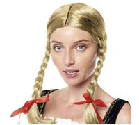 Perruque Tresses Blonde Tyrolienne - PARTILANDIA 2010, S.L. - TU - Noir - Carnaval, Oktoberfest