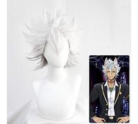 Perruque Twisted Wonderland Jack Howl Cosplay perruque loup argent court haute température Fiber cheveux Halloween hommes femmes unisexe perruques