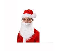Perruque unisexe pour adultes - Pour Noël, cosplay, semaine du livre - Père Noël