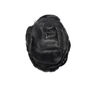 Perruque Unité de système remplacement cheveux raides, Base complète en dentelle, humains, toupet, naissance des naturelle(6x9)