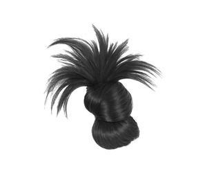 Perruque Van à clip heveux en forme d'ongles en désordre, nœud de van Haartice, doux et désordonné, léger et naturel et confortable, convient pour un usage quotidien