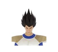 Chaks - Perruque Vegeta, accessoire officiel pour costume Dragon Ball, accessoire pour carnaval, Halloween et fans d'anime