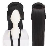 Perruque Vintage Perruque De Modélisation Hanfu Chinois Style Ancien Perruque Multi-usage Ancien Costume Entier Perruque Chapeau Produit Personnalisé (Color : Wig D)
