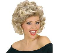 Perruque - WIDMANN - Olivia - Blonde ondulée - Mèches châtain clair - Femme