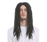 Perruque WIG ME UP Dreadlocks Rasta Reggae Rastafari Noire Longue Carneval