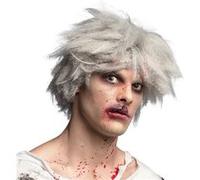 perruque zombie sauvage cheveux gaufrés homme - boland 85611 Gris G