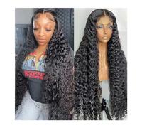 Perruques 360 perruques de cheveux humains bouclés for les femmes noires cheveux humains 4x4 5x5 vague d'eau dentelle fermeture perruque 13x4 13x6 Hd vague profonde dentelle frontale perruque Perruque